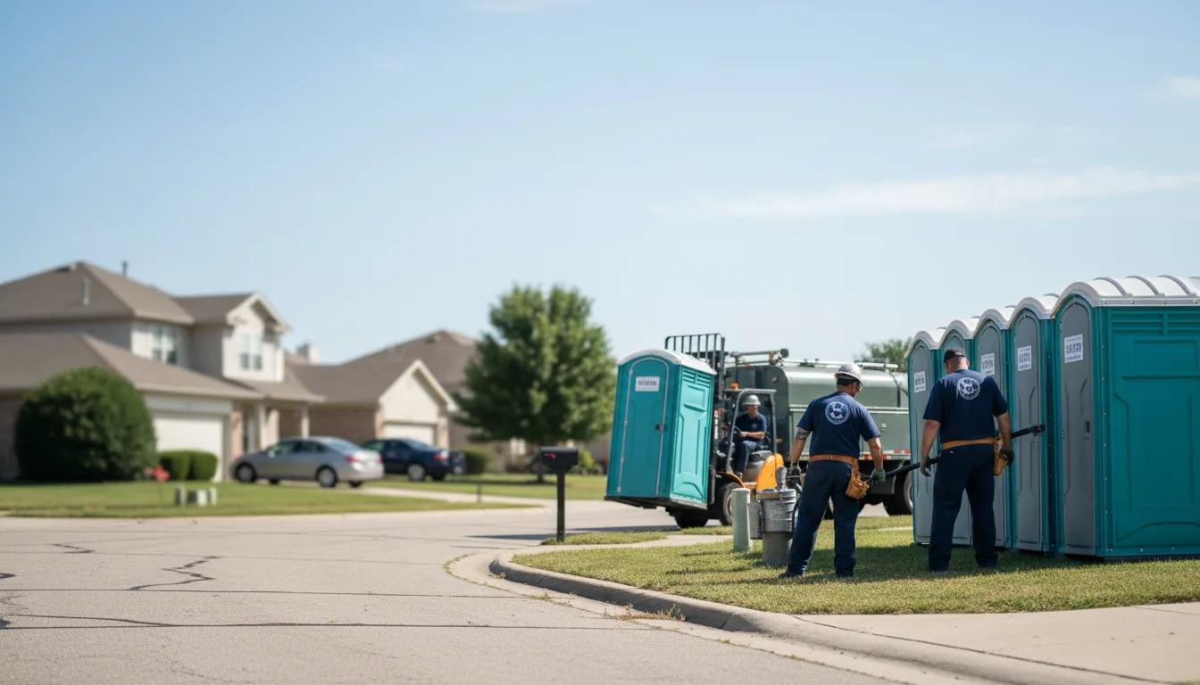 Porta Potty Rental in Rockdale, TX near me